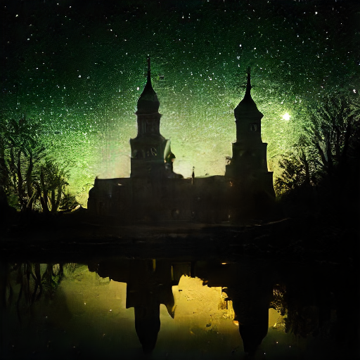 Monaster w pobazyliańskich stawach